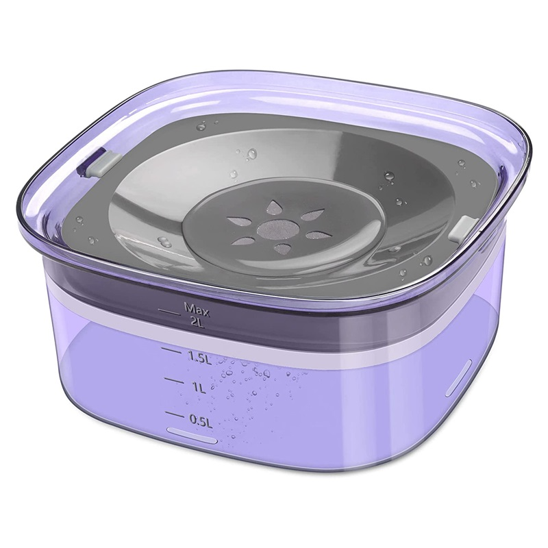 Transparent Splash-Proof Water Bowl™